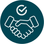 Person icon with speech bubble